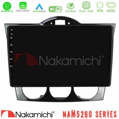 VL Garage - Nakamichi NAM5260 Series 4Core Android12 4+64GB Mazda RX8 2003-2008 Navigation Multimedia Tablet 9" Με Carplay & Android Auto - VL-U-N44-MZ1351