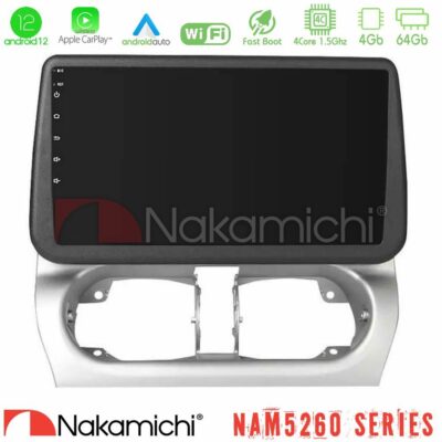 VL Garage - Nakamichi NAM5260 Series Opel Corsa C/Combo C 4Core Android12 4+64GB Navigation Multimedia Tablet 9″ Με Carplay & Android Auto - VL-U-N44-OP1707