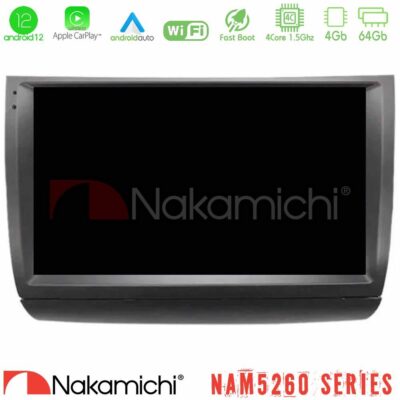VL Garage - Nakamichi NAM5260 Series 4Core Android12 4+64GB Toyota Prius 2004-2009 Navigation Multimedia Tablet 9" Με Carplay & Android Auto - VL-U-N44-TY1015