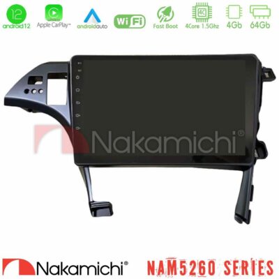 VL Garage - Nakamichi NAM5260 Series 4Core Android12 4+64GB Toyota Prius 2010-2015 Navigation Multimedia Tablet 10" Με Carplay & Android Auto - VL-U-N44-TY1082