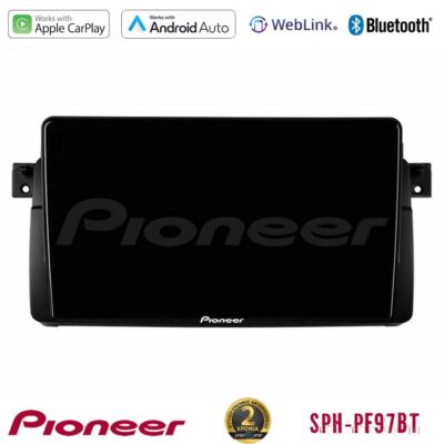 VL Garage - Pioneer SPH-PF97BT Series BMW E46 Multimedia Station 9" (Tablet Style) Με Carplay & Android Auto - VL-U-SPH-BM0603