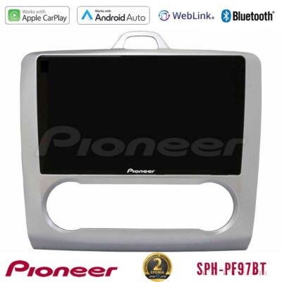 VL Garage - Pioneer SPH-PF97BT Series Ford Focus Auto AC Multimedia Station 9" (Tablet Style) Με Carplay & Android Auto - VL-U-SPH-FD0041A