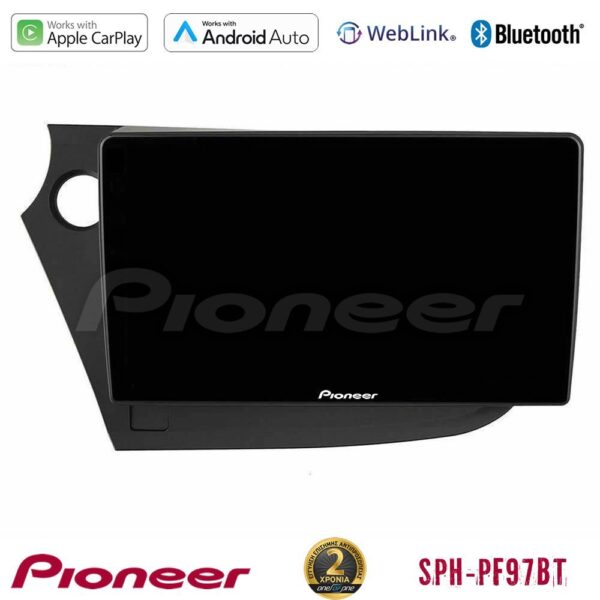 VL Garage - Pioneer SPH-PF97BT Series Honda Insight 2009-2015 Multimedia Station 9" (Tablet Style) Με Carplay & Android Auto - VL-U-SPH-HD0821