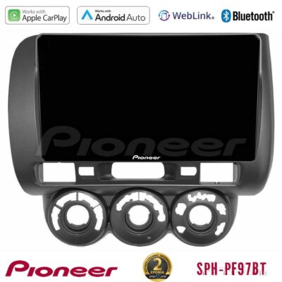 VL Garage - Pioneer SPH-PF97BT Series Honda Jazz 2002-2008 (Manual A/C) Multimedia Station 9" (Tablet Style) Με Carplay & Android Auto - VL-U-SPH-HD0589