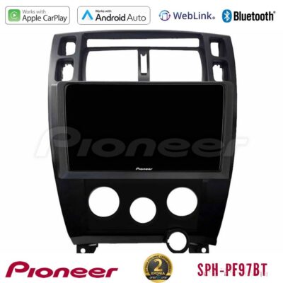 VL Garage - Pioneer SPH-PF97BT Series Hyundai Tucson Multimedia Station 9" (Tablet Style) Με Carplay & Android Auto (Μαύρο) - VL-U-SPH-HY0712BL