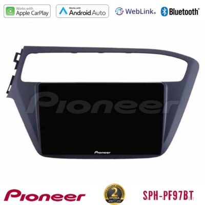 VL Garage - Pioneer SPH-PF97BT Series Hyundai i20 2018-2020 Multimedia Station 9" (Tablet Style) Με Carplay & Android Auto - VL-U-SPH-HY1961
