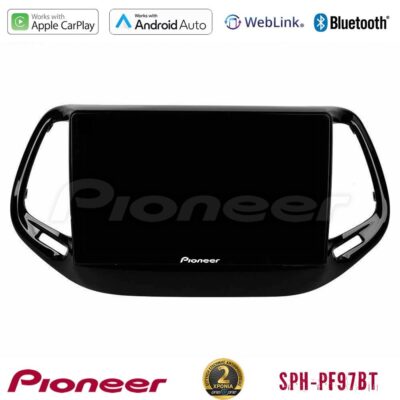 VL Garage - Pioneer SPH-PF97BT Series Jeep Compass 2017> Multimedia Station 9" (Tablet Style) Με Carplay & Android Auto - VL-U-SPH-JP0143