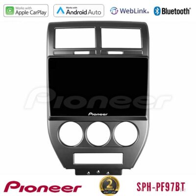 VL Garage - Pioneer SPH-PF97BT Series Jeep Compass/Patriot 2007-2008 Multimedia Station 9" (Tablet Style) Με Carplay & Android Auto - VL-U-SPH-JP1023