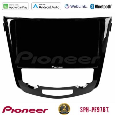 VL Garage - Pioneer SPH-PF97BT Series Nissan Qashqai J11 (AUTO A/C) Multimedia Station 9" (Tablet Style) Με Carplay & Android Auto - VL-U-SPH-NS0004A