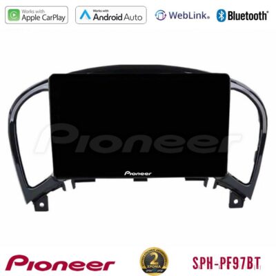 VL Garage - Pioneer SPH-PF97BT Series Nissan Juke Multimedia Station 9" (Tablet Style) Με Carplay & Android Auto - VL-U-SPH-NS0755
