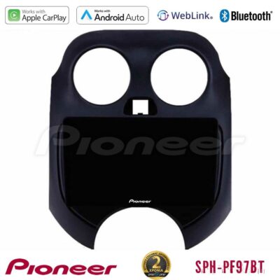 VL Garage - Pioneer SPH-PF97BT Series Nissan Micra 2011-2014 Multimedia Station 9" (Tablet Style) Με Carplay & Android Auto - VL-U-SPH-NS0757