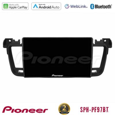 VL Garage - Pioneer SPH-PF97BT Series Peugeot 508 2010-2018 Multimedia Station 9" (Tablet Style) Με Carplay & Android Auto - VL-U-SPH-PG0704