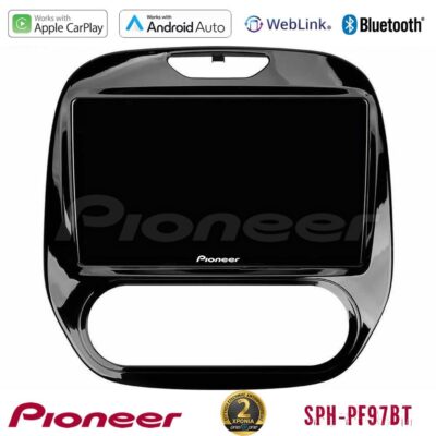 VL Garage - Pioneer SPH-PF97BT Series Renault Captur 2013-2019 (Manual AC) Multimedia Station 9" (Tablet Style) Με Carplay & Android Auto - VL-U-SPH-RN748M