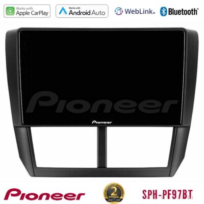 VL Garage - Pioneer SPH-PF97BT Series Subaru Forester Multimedia Station 9" (Tablet Style) Με Carplay & Android Auto - VL-U-SPH-SU0299