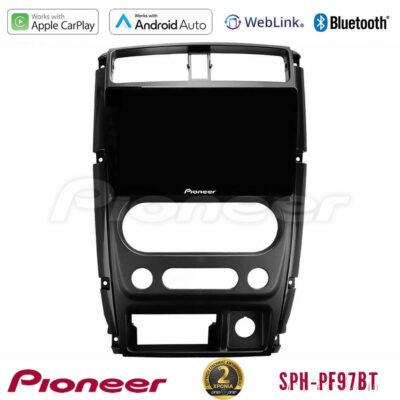 VL Garage - Pioneer SPH-PF97BT Series Suzuki Jimny 2007-2017 Multimedia Station 9" (Tablet Style) Με Carplay & Android Auto - VL-U-SPH-SZ0874