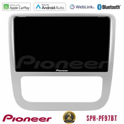 VL Garage - Pioneer SPH-PF97BT Series VW Scirocco / Eos Multimedia Station 9" (Tablet Style) Με Carplay & Android Auto - VL-U-SPH-VW0084