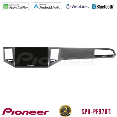 VL Garage - Pioneer SPH-PF97BT Series VW Sportsvan 2014-2020 Multimedia Station 9" (Tablet Style) (Silver/Grey Color) Με Carplay & Android Auto - VL-U-SPH-VW0135SG