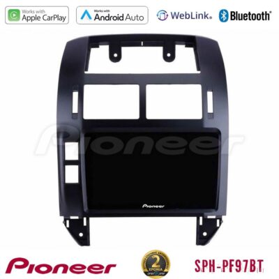 VL Garage - Pioneer SPH-PF97BT Series VW Polo 2002-2009 Multimedia Station 9" (Tablet Style) Με Carplay & Android Auto - VL-U-SPH-VW1229