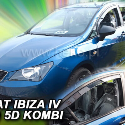 VL Garage - ΑΝΕΜΟΘΡΑΥΣΤΕΣ ΓΙΑ SEAT IBIZA 5D 2008+ COMBI ΣΕΤ ΑΥΤΟΚΙΝΗΤΟΥ ΑΠΟ ΕΥΚΑΜΠΤΟ ΦΙΜΕ ΠΛΑΣΤΙΚΟ HEKO - 4 ΤΕΜ. - VL-ΑΝΕΜ.SET28254