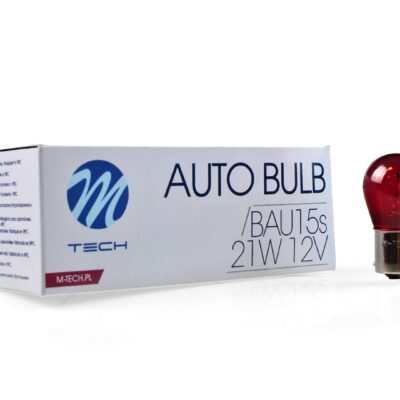 VL Garage - BAU15s 12V 21W ΜΟΝΟΠΟΛΙΚΟ ΠΑΡΑΚΕΝΤΡΟ ΚΟΚΚΙΝΟ ΦΩΣ ΚΟΥΤΙ 10ΤΕΜ. - VL-Z59