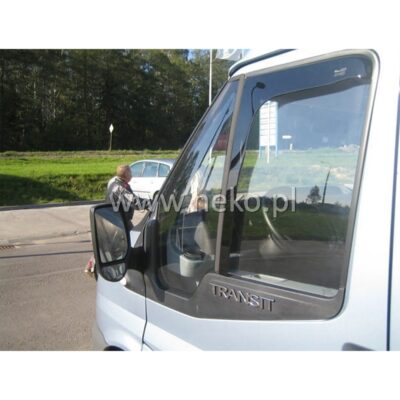 VL Garage - ΑΝΕΜΟΘΡΑΥΣΤΕΣ ΓΙΑ FORD TRANSIT 7 2D 05/2006+ ΖΕΥΓΑΡΙ VAN ΑΠΟ ΕΥΚΑΜΠΤΟ ΦΙΜΕ ΠΛΑΣΤΙΚΟ HEKO - 2 ΤΕΜ. - VL-15259