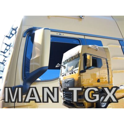 VL Garage - ΑΝΕΜΟΘΡΑΥΣΤΕΣ ΓΙΑ MAN TGX 2020+ ΖΕΥΓΑΡΙ ΑΠΟ ΕΥΚΑΜΠΤΟ ΦΙΜΕ ΠΛΑΣΤΙΚΟ HEKO - 2 ΤΕΜ. - VL-23505