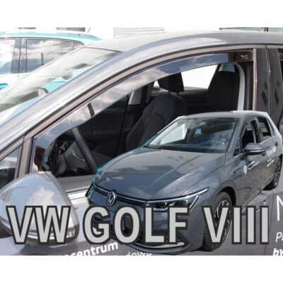 VL Garage - ΑΝΕΜΟΘΡΑΥΣΤΕΣ ΓΙΑ VW GOLF 8 5D 2020+ ΖΕΥΓΑΡΙ ΑΠΟ ΕΥΚΑΜΠΤΟ ΦΙΜΕ ΠΛΑΣΤΙΚΟ HEKO - 2 ΤΕΜ. - VL-31019