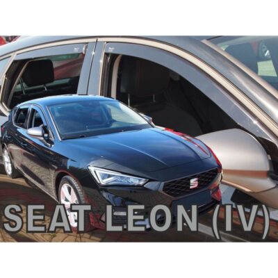 VL Garage - ΑΝΕΜΟΘΡΑΥΣΤΕΣ ΓΙΑ SEAT LEON 5D 2020+ ΣΕΤ ΑΥΤΟΚΙΝΗΤΟΥ ΑΠΟ ΕΥΚΑΜΠΤΟ ΦΙΜΕ ΠΛΑΣΤΙΚΟ HEKO - 4 ΤΕΜ. - VL-28259