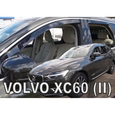 VL Garage - ΑΝΕΜΟΘΡΑΥΣΤΕΣ ΓΙΑ VOLVO XC60 II 5D 2017+ ΣΕΤ ΑΥΤΟΚΙΝΗΤΟΥ ΑΠΟ ΕΥΚΑΜΠΤΟ ΦΙΜΕ ΠΛΑΣΤΙΚΟ HEKO - 4 ΤΕΜ. - VL-31261