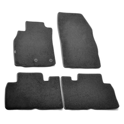 VL Garage - ΜΑΡΚΕ ΠΑΤΑΚΙΑ EXECUTIVE ΜΟΚΕΤΑ ΓΙΑ RENAULT SCENIC 2009-2016 ΣΕ ΜΑΥΡΟ ΧΡΩΜΑ ME ΚΟΥΜΠΩΜΑΤΑ LAMPA - 4 ΤΕΜ. - VL-23144