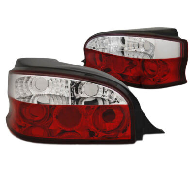 VL Garage - Πισινά Φανάρια Set Για Citroen Saxo 96-99 Κόκκινο/Crystal JunYan - VL-0015905