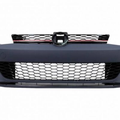 VL Garage - Μπροστινός Προφυλακτήρας Για VW Golf VII (7.5) 17-20 Facelift Με Led Προβολείς Ομίχλης GTI Look & Μάσκα - VL-0022623
