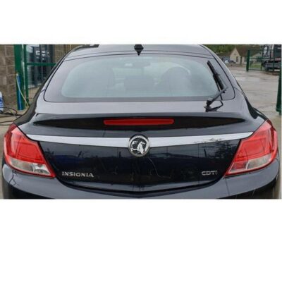 VL Garage - Αεροτομή Πορτ Παγκάζ Για Opel Insignia A 08-13 OPC V2 look Lipspoiler Από Abs Πλαστικό Γυαλιστερή Μαύρη - VL-0030811