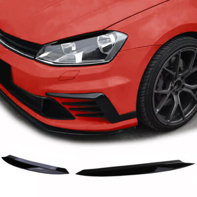 VL Garage - Φρυδάκια Μπροστινών Φαναριών Για VW Golf 7 12-21 Evil Eye Μαύρο Γυαλιστερό 2 Τεμάχια - VL-0031330