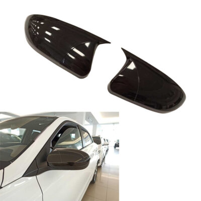 VL Garage - Καπάκια Καθρεφτών Για Hyundai I20 2014-2020 Χωρίς Φλας Γυαλιστερό Μαύρο 2 Τεμάχια - VL-0031366
