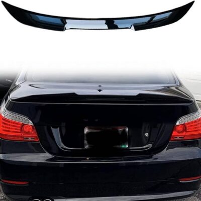 VL Garage - Αεροτομή Πορτ Παγκάζ Για Bmw 5 E60 03-11 M4 Look Lipspoiler Γυαλιστερή Μαύρη Από Πλαστικό - VL-0031994