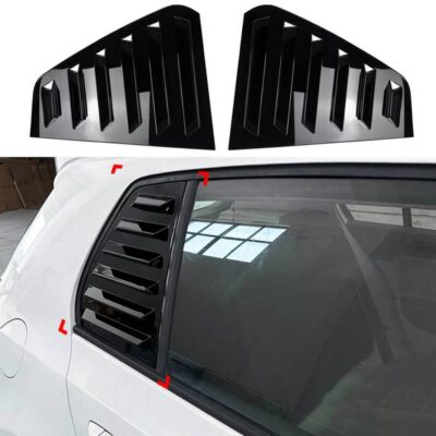 VL Garage - Καπάκια Πισινών Παραθύρων Για VW Golf VI (6) 08-11 Μαύρα 2 Τεμάχια - VL-0032016