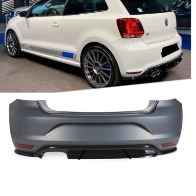 VL Garage - Πισινός Προφυλακτήρας Για VW Polo 6R 09-17 WRC Look - VL-0032182