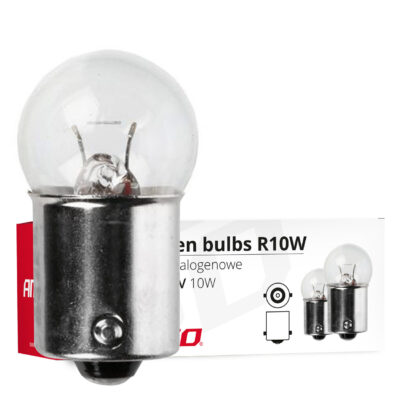 VL Garage - R10W 24V 10W BA15s (ΦΟΥΝΤΟΥΚΙ) ΑΛΟΓΟΝΟΥ AMIO - 10 ΤΕΜ. - VL-01004
