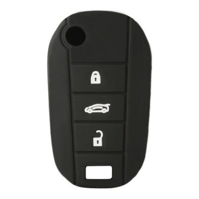 VL Garage - TYPE-4 ΚΑΛΥΜΜΑ ΚΛΕΙΔΙΩΝ ΣΙΛΙΚΟΝΗΣ ΜΑΥΡΟ ΧΡΩΜΑ ΓΙΑ PEUGEOT 1ΤΕΜ. - VL-01540