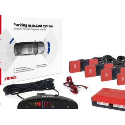 VL Garage - ΣΥΣΤΗΜΑ ΠΑΡΚΑΡΙΣΜΑΤΟΣ 12V ΜΕ 4 ΑΙΣΘΗΤΗΡΕΣ ΤΥΠΟΥ INSIDE MOUNT (ΜΑΥΡΟ) 16