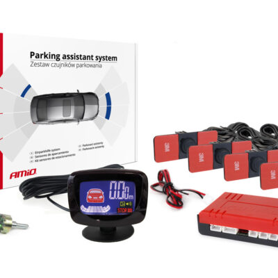 VL Garage - ΣΥΣΤΗΜΑ ΠΑΡΚΑΡΙΣΜΑΤΟΣ 12V ΜΕ 4 ΑΙΣΘΗΤΗΡΕΣ ΣΕ ΒΑΣΗ (ΜΑΥΡΟ) 16