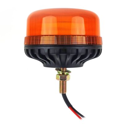 VL Garage - ΦΑΡΟΣ W03SB 12V/24V 36LED ΒΙΔΩΤΟΣ (ΜΟΝΗ ΒΙΔΑ) ΠΟΡΤΟΚΑΛΙ IP56 AMiO - 1 ΤΕΜ. - VL-02294