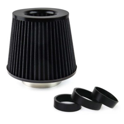 VL Garage - ΦΙΛΤΡΟΧΟΑΝΗ ΕΛΕΥΘΕΡΑΣ Φ 55-76mm AF-BLACK 160 Χ 155 Χ 118 (ΜΑΥΡΟ/3 ΑΝΤΑΠΤΟΡΕΣ) - VL-02546/AM
