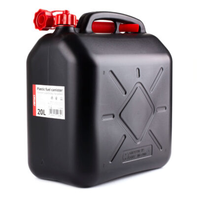 VL Garage - ΜΠΕΤΟΝΙ ΠΛΑΣΤΙΚΟ 20L ΜΑΥΡΟ ΜΕ ΚΟΚΚΙΝΟ ΣΤΟΜΙΟ - VL-02889