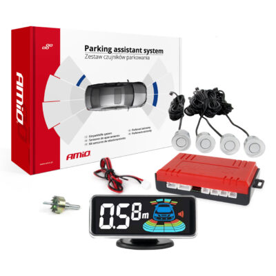 VL Garage - ΣΥΣΤΗΜΑ ΠΑΡΚΑΡΙΣΜΑΤΟΣ 12V ΜΕ 4 ΑΙΣΘΗΤΗΡΕΣ ΣΕ ΑΣΗΜΙ ΧΡΩΜΑ 21