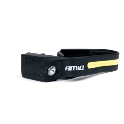 VL Garage - ΦΑΚΟΣ ΚΕΦΑΛΗΣ ΕΡΓΑΣΙΑΣ LED USB-C 1200mAh XPE+COB ΕΠΑΝΑΦΟΡΤΙΖΟΜΕΝΟΣ AMIO - 1 TEM. - VL-03241/AM