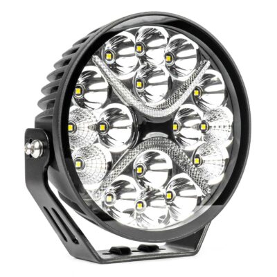 VL Garage - ΠΡΟΒΟΛΕΑΣ ΟΔΗΓΗΣΗΣ ΣΤΡΟΓΓΥΛΟΣ LED PRO IP67 9600lm 10-30V - 80W - 6000K - 16 LED - 178x178x65mm ΑΜΙΟ - 1 ΤΕΜ. - VL-03871