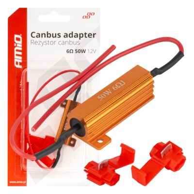 VL Garage - ΑΝΤΙΣΤΑΣΗ CAN-BUS 12V 50W 6Ω (CANCELLER) AMIO - 1 τεμ. - VL-04094