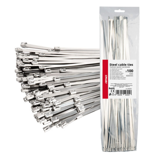 VL Garage - ΔΕΜΑΤΙΚΑ/ΔΕΤΙΚΑ ΚΑΛΩΔΙΩΝ TIE WRAP (ΤΑΙΡΑΠ) ΜΕΤΑΛΛΙΚΑ 4